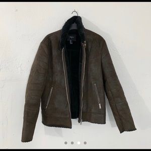 shearling jacket men